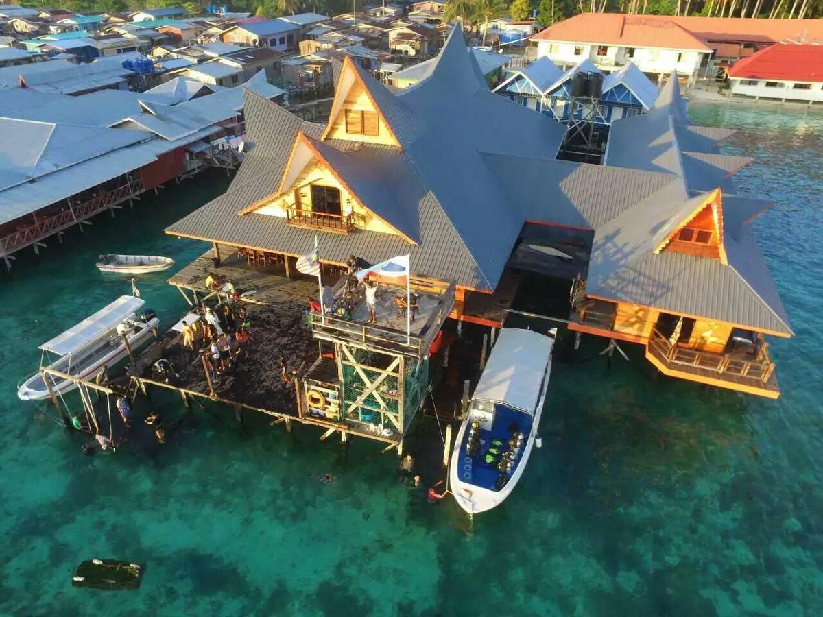 Mabul Paradise Lodge Mabul Island Exteriör bild