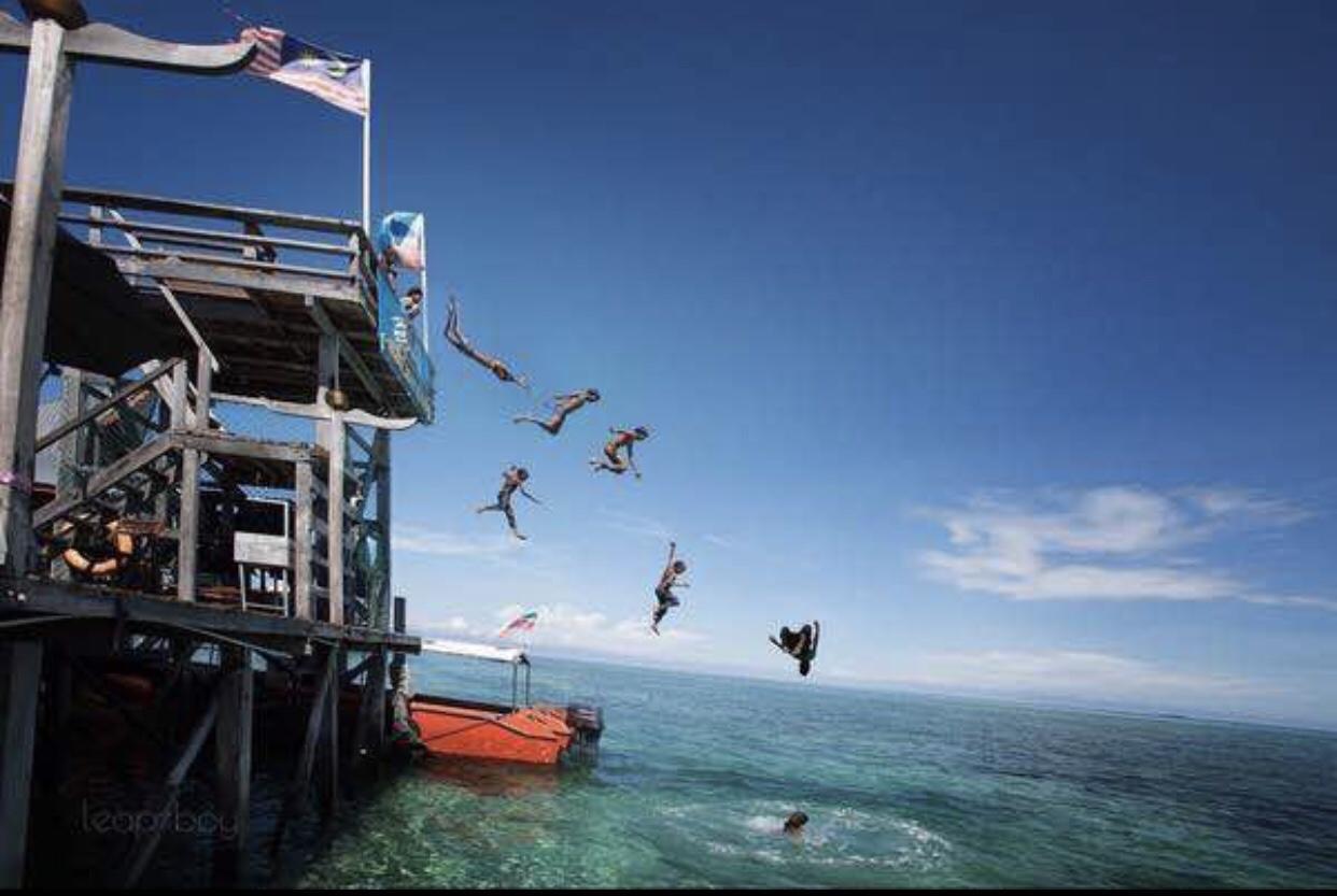 Mabul Paradise Lodge Mabul Island Exteriör bild